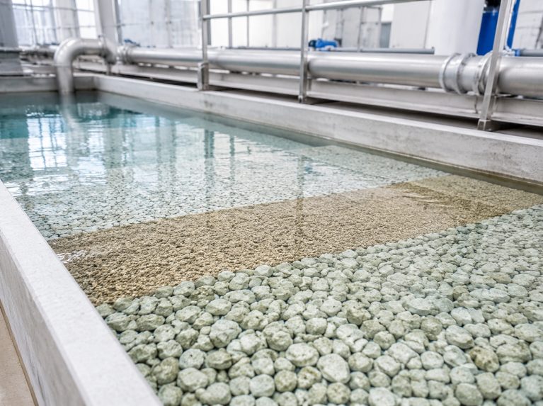 越城区水处理除氨氮沸石滤料